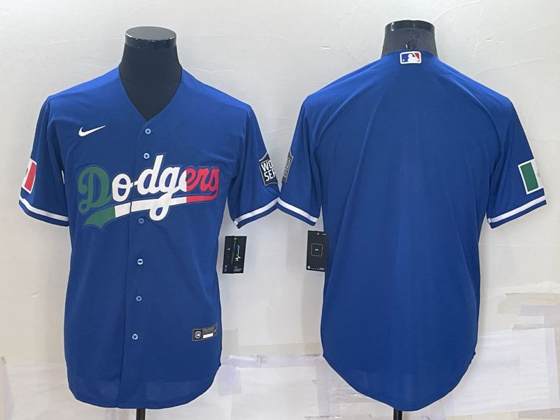 Men Los Angeles Dodgers Blank Blue Game Nike 2022 MLB Jersey23->los angeles dodgers->MLB Jersey